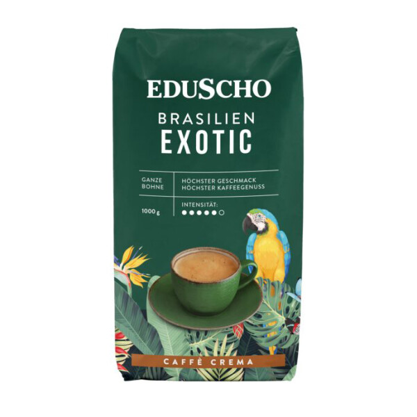 Eduscho Brasilien Caffe Crema, ganze Bohne