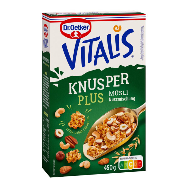 Dr. Oetker Vitalis Knusper Plus Nussmischung