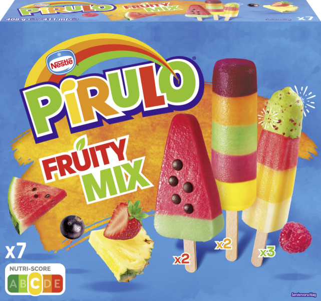 Pirulo Fruity Mix Multipack 7er