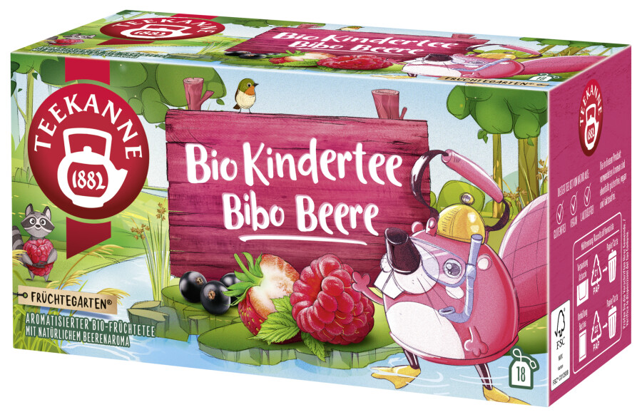 Teekanne Kindertee Bibo Beere