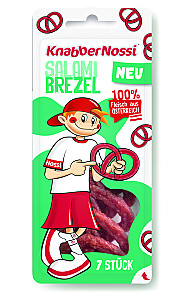 Knabber Nossi Salami Brezel