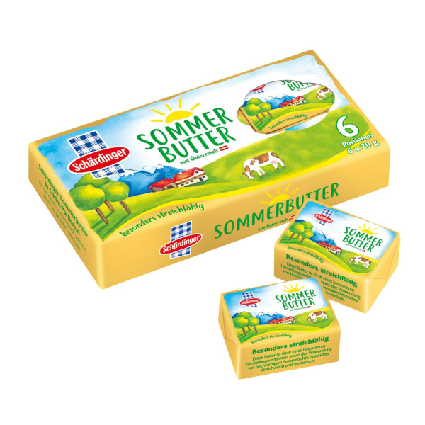 Schärdinger Sommerbutter Mini 6er