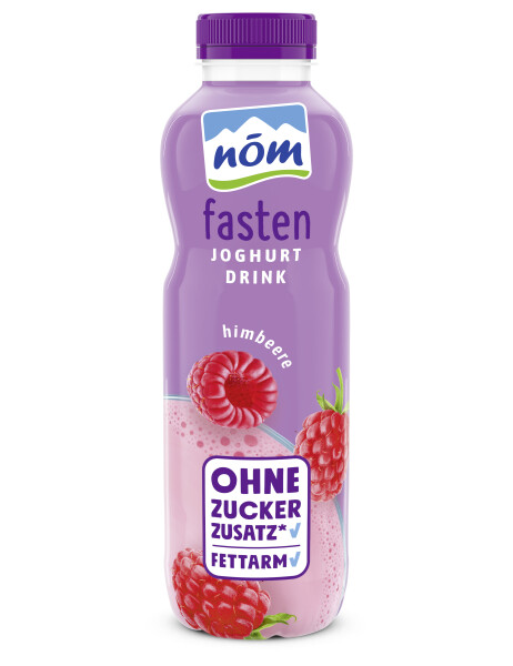 nöm fasten Himbeere Joghurtdrink