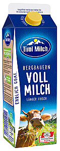 Bergbauern Vollmilch 3,5% 1,0 Liter