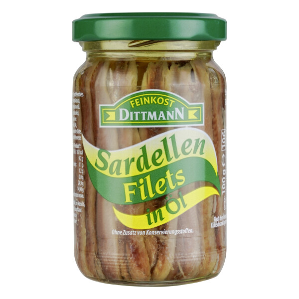 Feinkost Dittmann Sardellenfilets in Öl