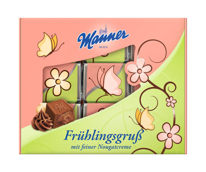 Manner Nuss-Würfel Frühlingsgruß