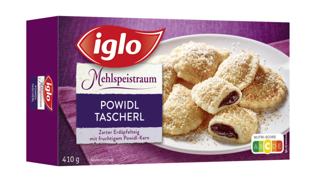 iglo Mehlspeistraum Powidltascherl