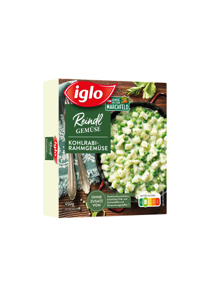 Iglo Kohlrabi-Rahmgemüse