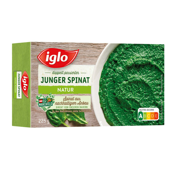 Iglo Spinat doppelt passiert