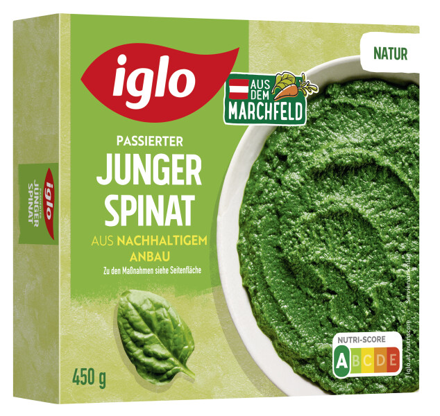 Iglo Spinat doppelt passiert