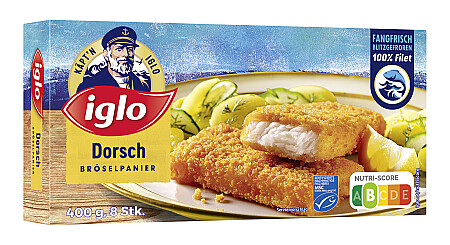 Iglo Dorsch paniert