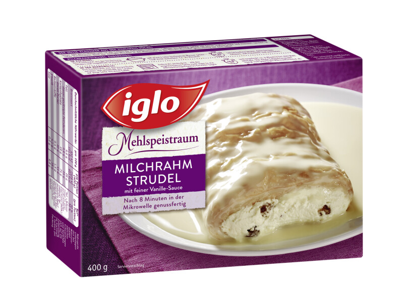 Iglo Mehlspeisetraum Milchrahmstrudel