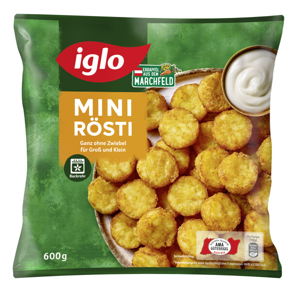 iglo Backrohr Mini Rösti