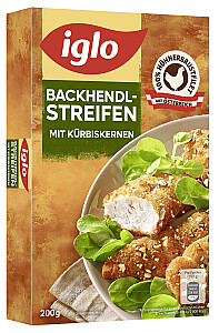 Iglo Kürbis Backhendlstreifen