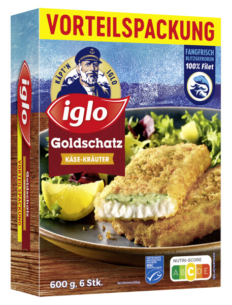 Iglo Goldschatz Käse Vorteilspackung