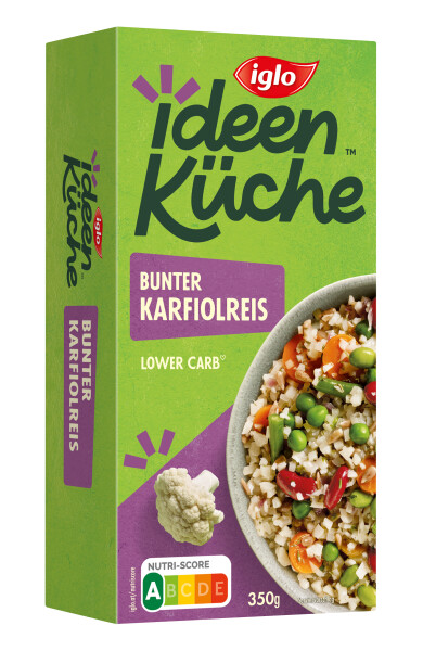 Iglo Ideenküche Bunter Karfiolreis