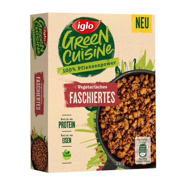 Iglo Green Cuisine Faschiertes vegan