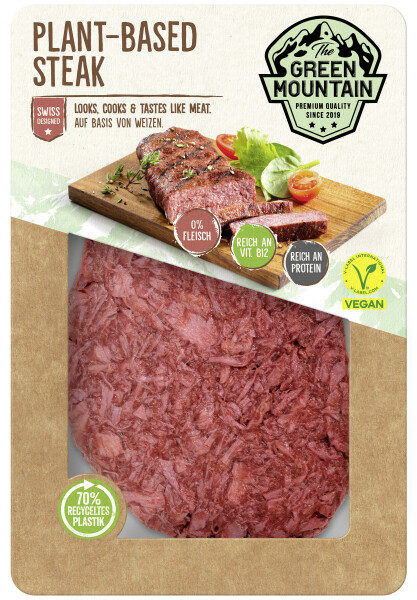 The Green Mountain Steak plant based