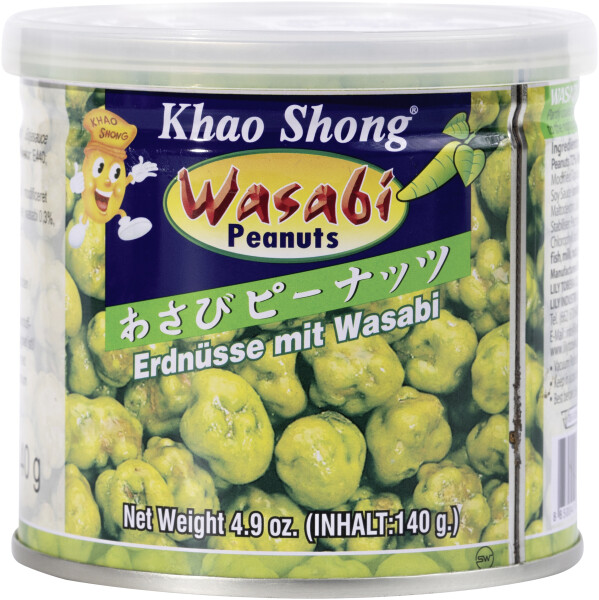 Khao Shong Erdnüsse mit Wasabi