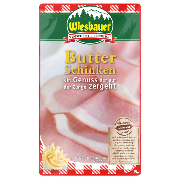 Wiesbauer Butterschinken geschnitten