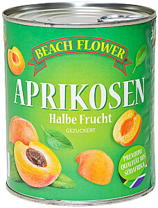 Beach Flower Aprikosenhälften