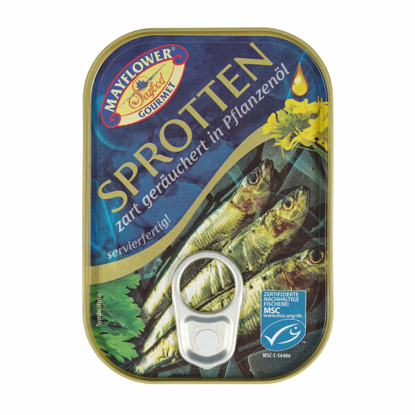 Mayflower Sprotten Geräuchert