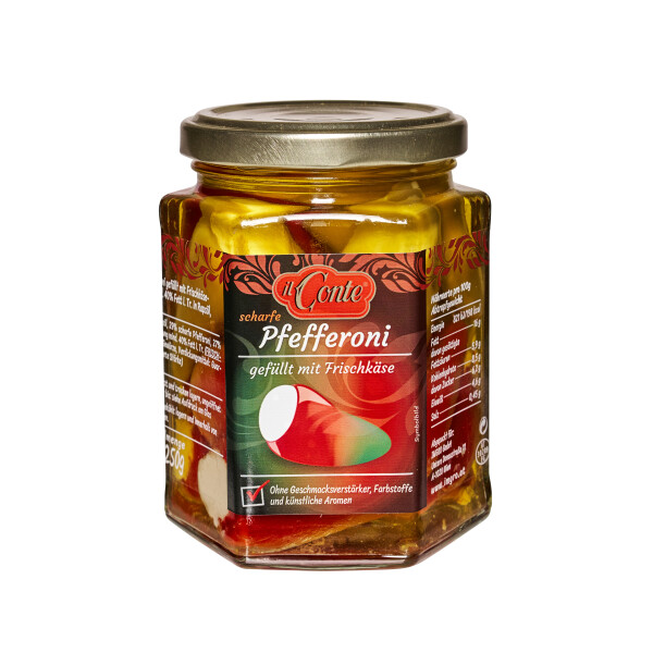 Il Conte Pfefferoni mit Frischkäse