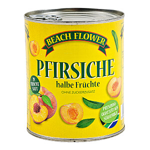 Beach Flower Pfirsichhälften light