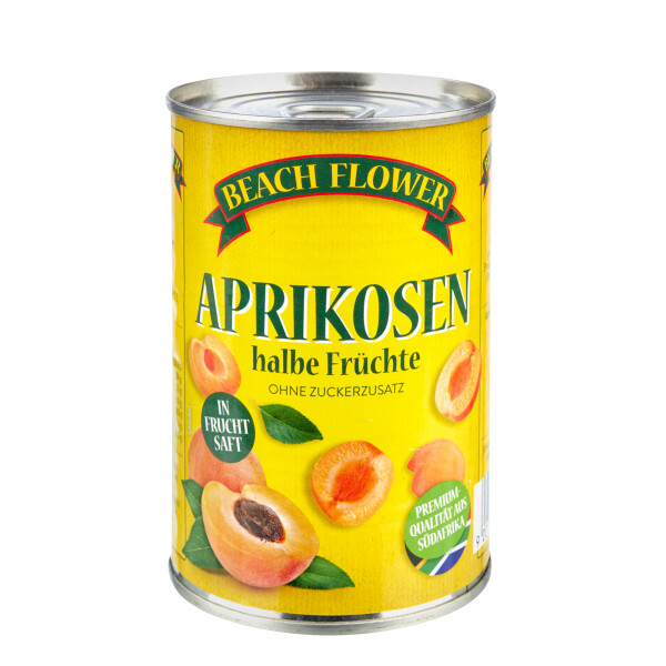 Beach Flower Aprikosenhälften gezuckert