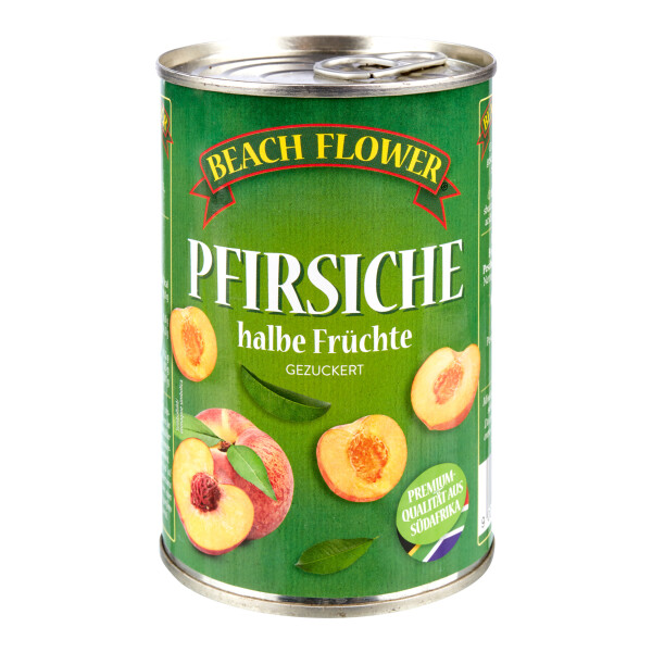 Beach Flower Pfirsichhälften
