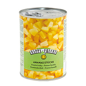 Happy Frucht Ananasstücke