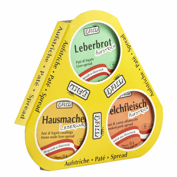 Ham Fleischaufstriche Combipack 3er