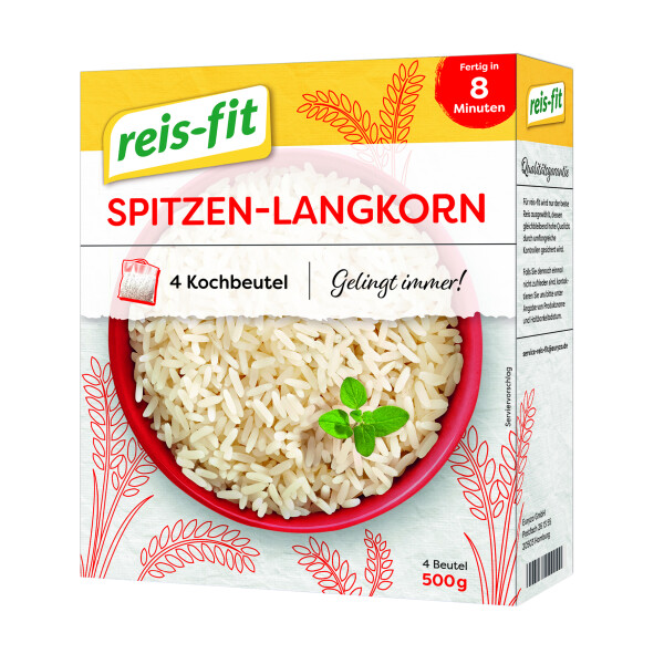 reis-fit Langkorn 8 Minuten