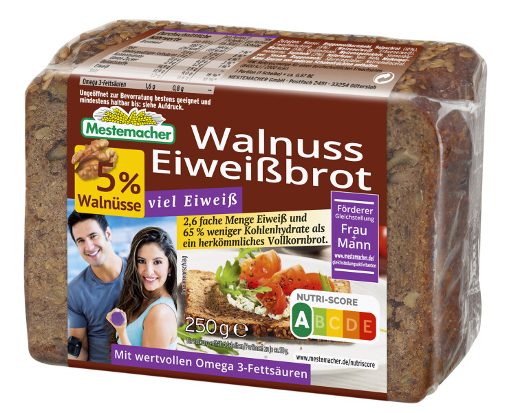 Mestemacher Eiweißbrot Walnuss