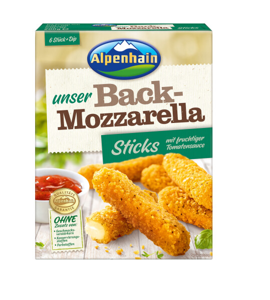 Alpenhain Back-Mozzarella Sticks