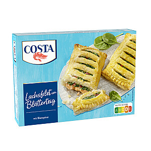 Costa Lachsfilet im Blätterteig