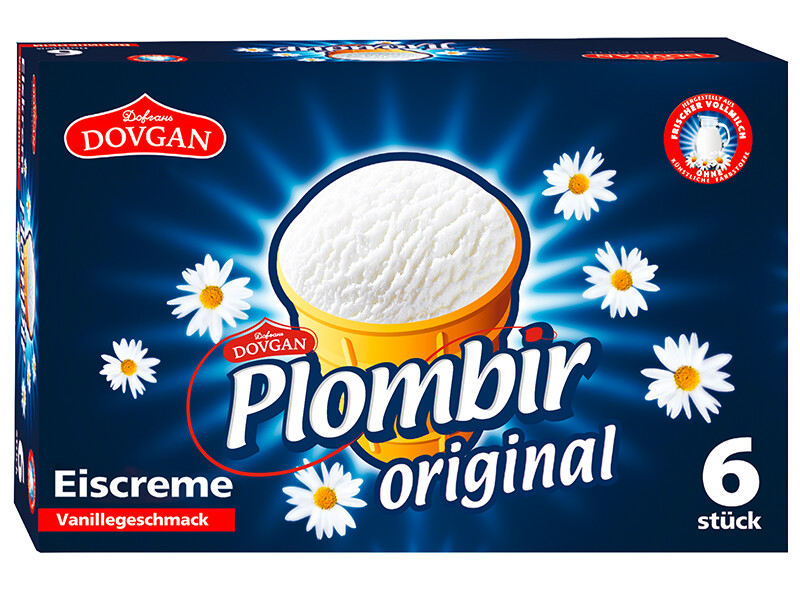 Dovgan Plombir Original Eiscreme