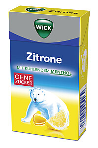 Wick Hustenbonbons Zitrone & Menthol