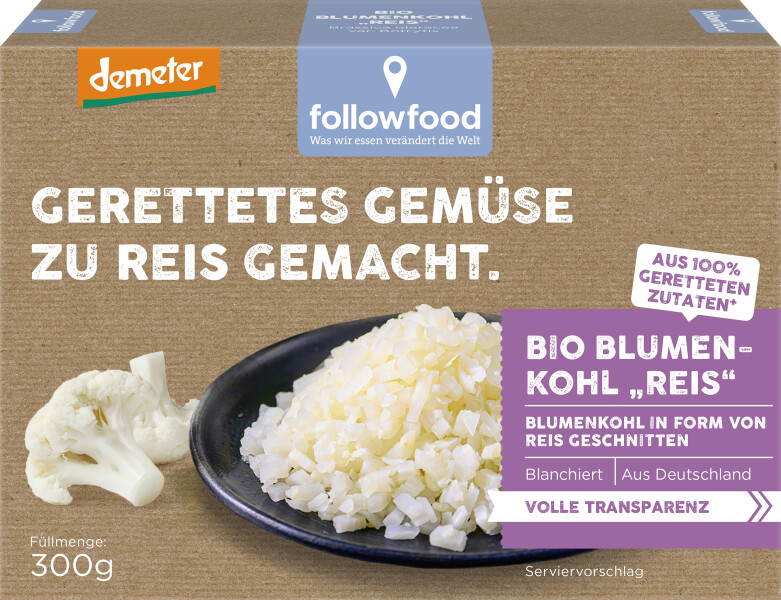 Followfood Bio-Karfiol-Reis