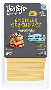 Violife Cheddar Geschmack Scheiben