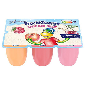 Danone Fruchtzwerge Pfirsich, Kirsche, Himbeere 6er