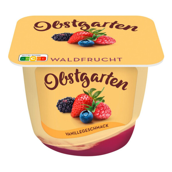 Danone Obstgarten Vanillegenuss Waldbeere