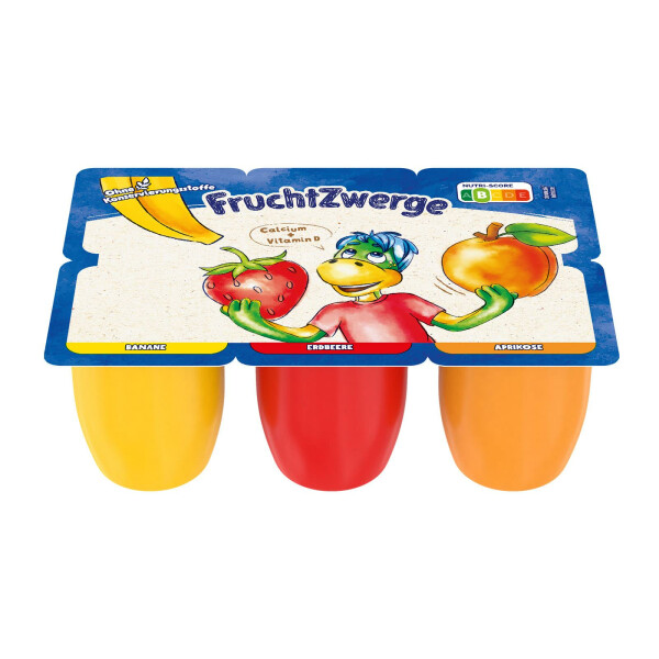 Danone Fruchtzwerge Marille Erdbeer Banane 6er