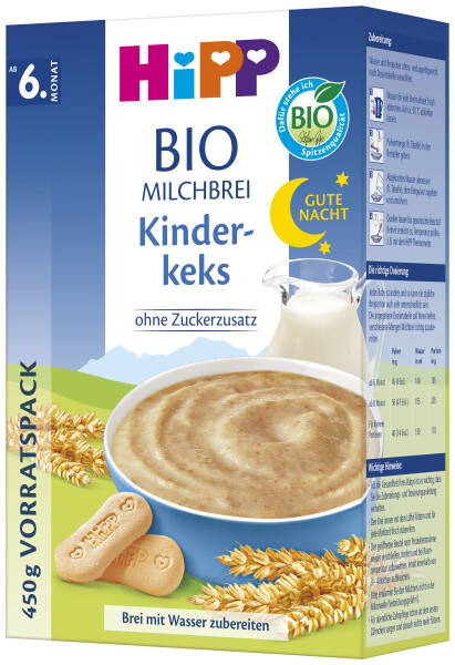 HiPP Milchbrei Kinderkeks 6. Monat