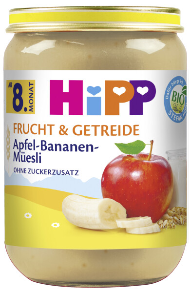 HiPP Apfel-Bananen-Müsli 8. Monat