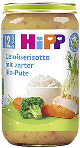 Hipp Menü Gemüserisotto Pute