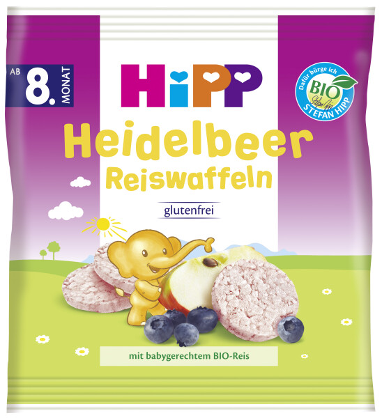  HiPP Heidelbeer Reiswaffeln
