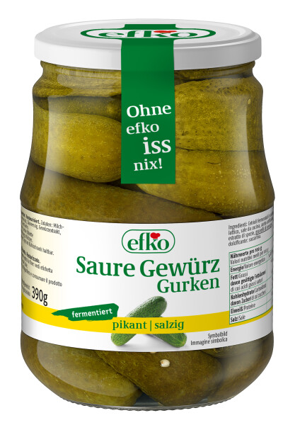 efko saure Gewürzgurken