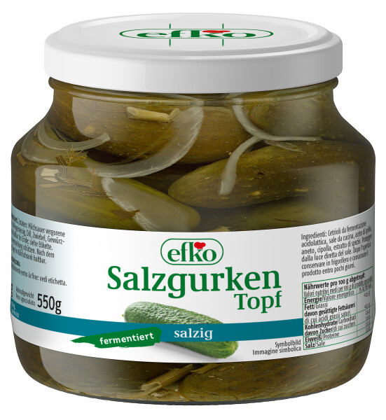 efko Salzgurken Topf