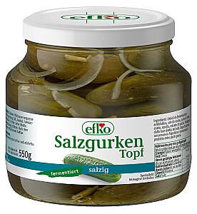 efko Salzgurken Topf